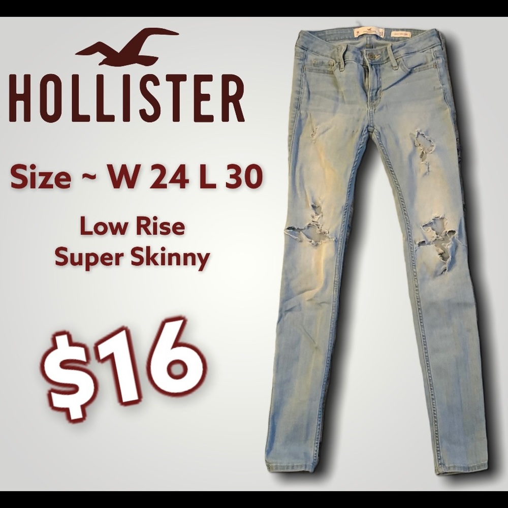 Women’s Hollister Low Rise Skinny Jeans